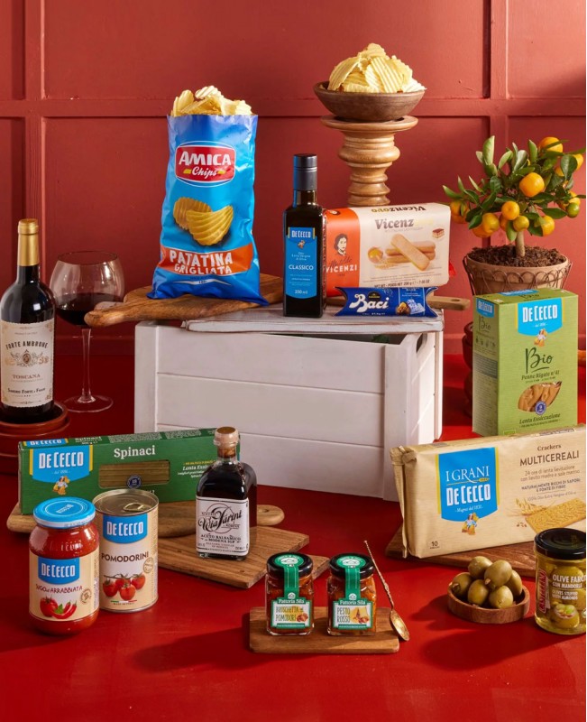 Mediterranean Celebration Feast Gift Basket